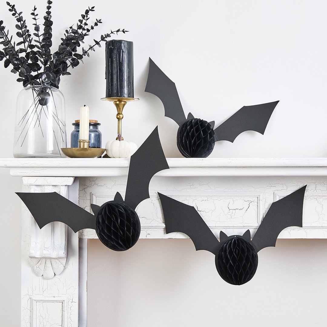 Bat Honeycombs - Pack of 3