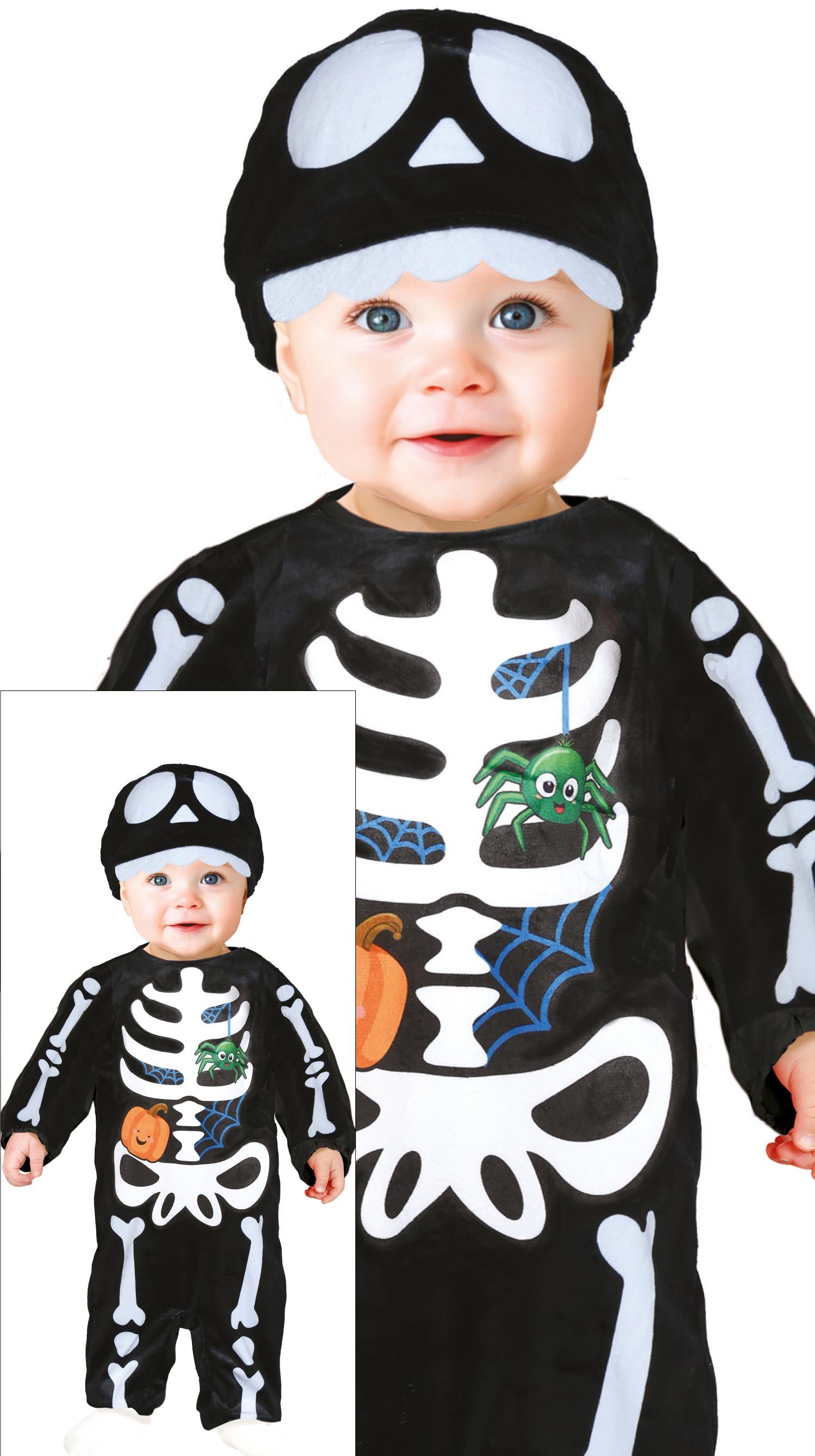 "SKELETON BOO, BABY, 18 – 24 MONTHS"