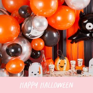 Halloween party decorations, spooky and cute